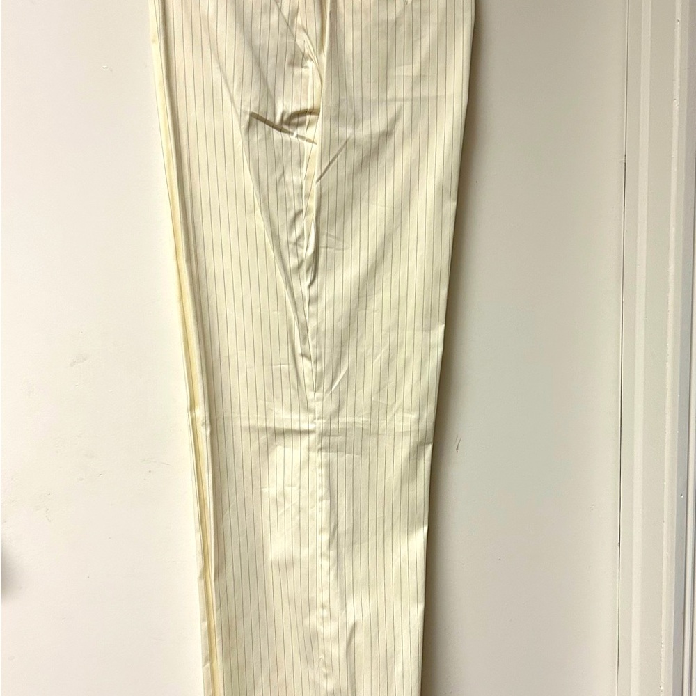 New York & Company Stretch Trousers off-white women’s Size 12